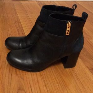 Black Cole Haan ankle boots